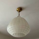 Scandinavian frosted glass pendant light