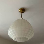 Scandinavian frosted glass pendant light