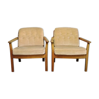 Set of 1960 armchairs