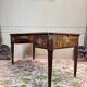 Bureau Plat Double Faces En Acajou De Style Louis XVI XIX Eme Siècle
