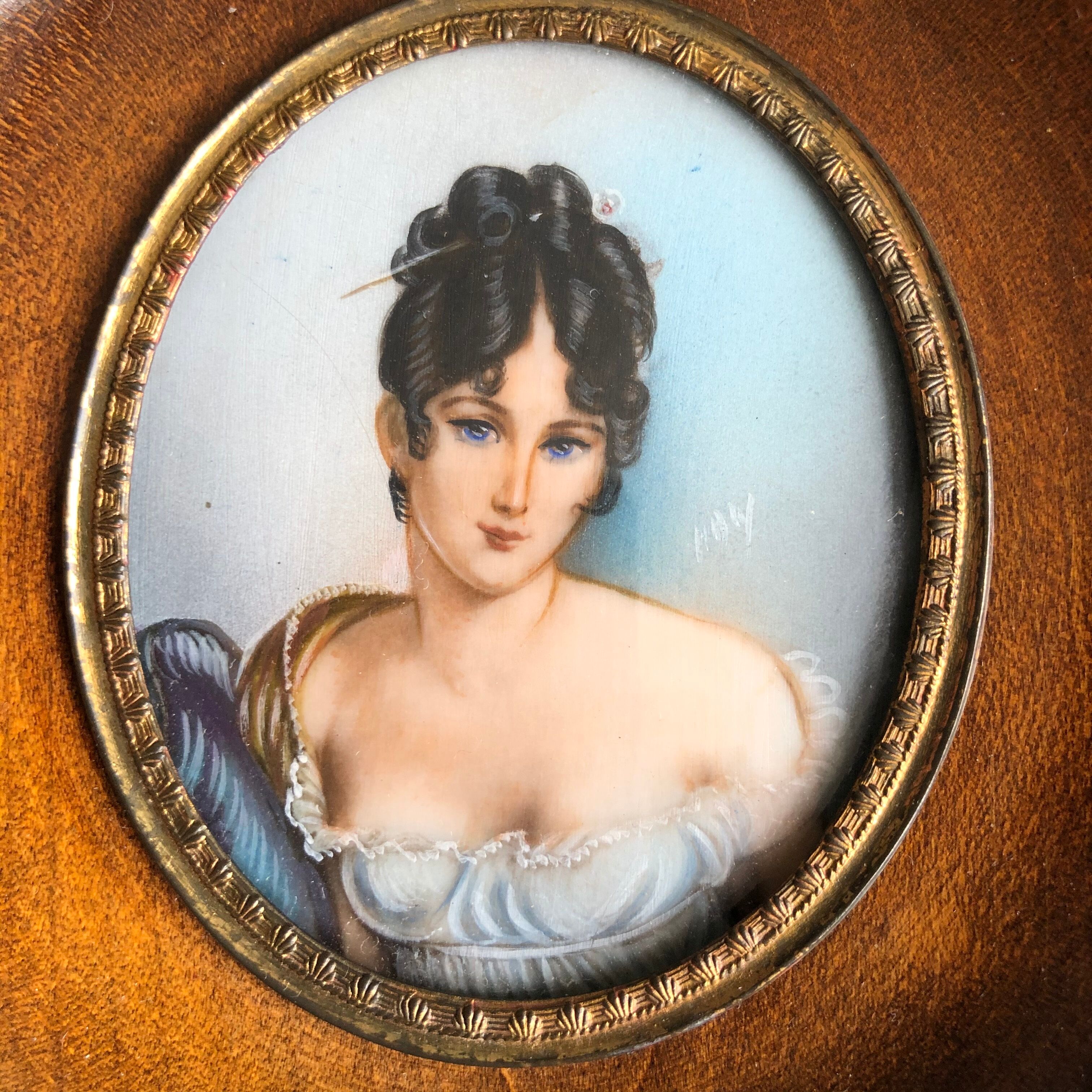 Miniature of Madame Récamier
