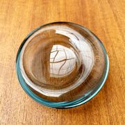 Set of 2 Danish glass bowls from the mid-century by Per Lütken for Holmegaard, 1960s.