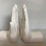 Pair of hand bookends