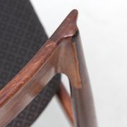 Suite de 4 chaises scandinaves en teck modèle 39