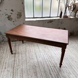 Turned leg cherry table 160cm