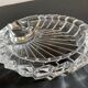 CENDRIER Cristal VINTAGE Forme Coquillage