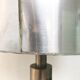 Vintage lamp 70's brushed aluminium design