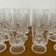 Service of 3x6 "Élysée" crystal glasses from Arques.
