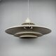 Large Danish BELID Pendant Light Model 75104, Cream
