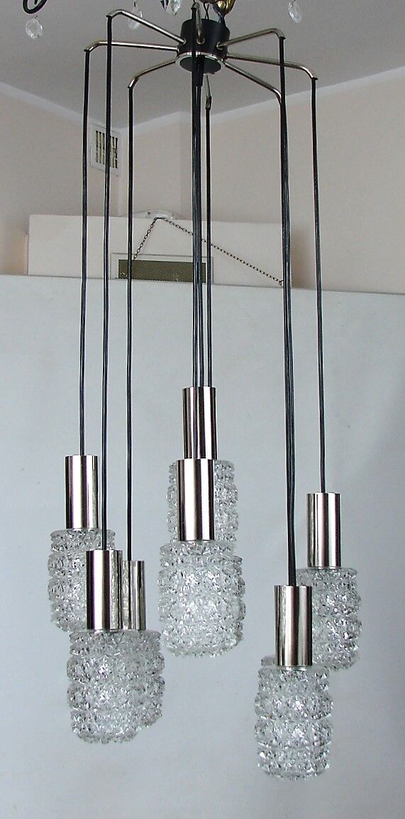 Bauhamp Leuchten Neheum Type 421 Cascade Chandelier