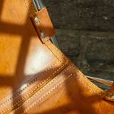 Chair Les Arcs Charlotte Perriand – Vintage patinated leather from the 60s/70s