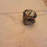 Antique faience mustard pot rouen dijon mustard