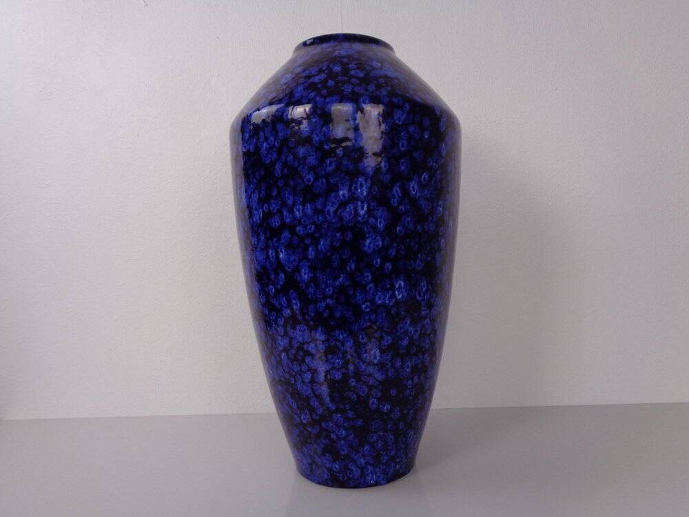 Large Pop Art Model 540-48 Vase in Glazed Ceramic from Scheurich, 1970s