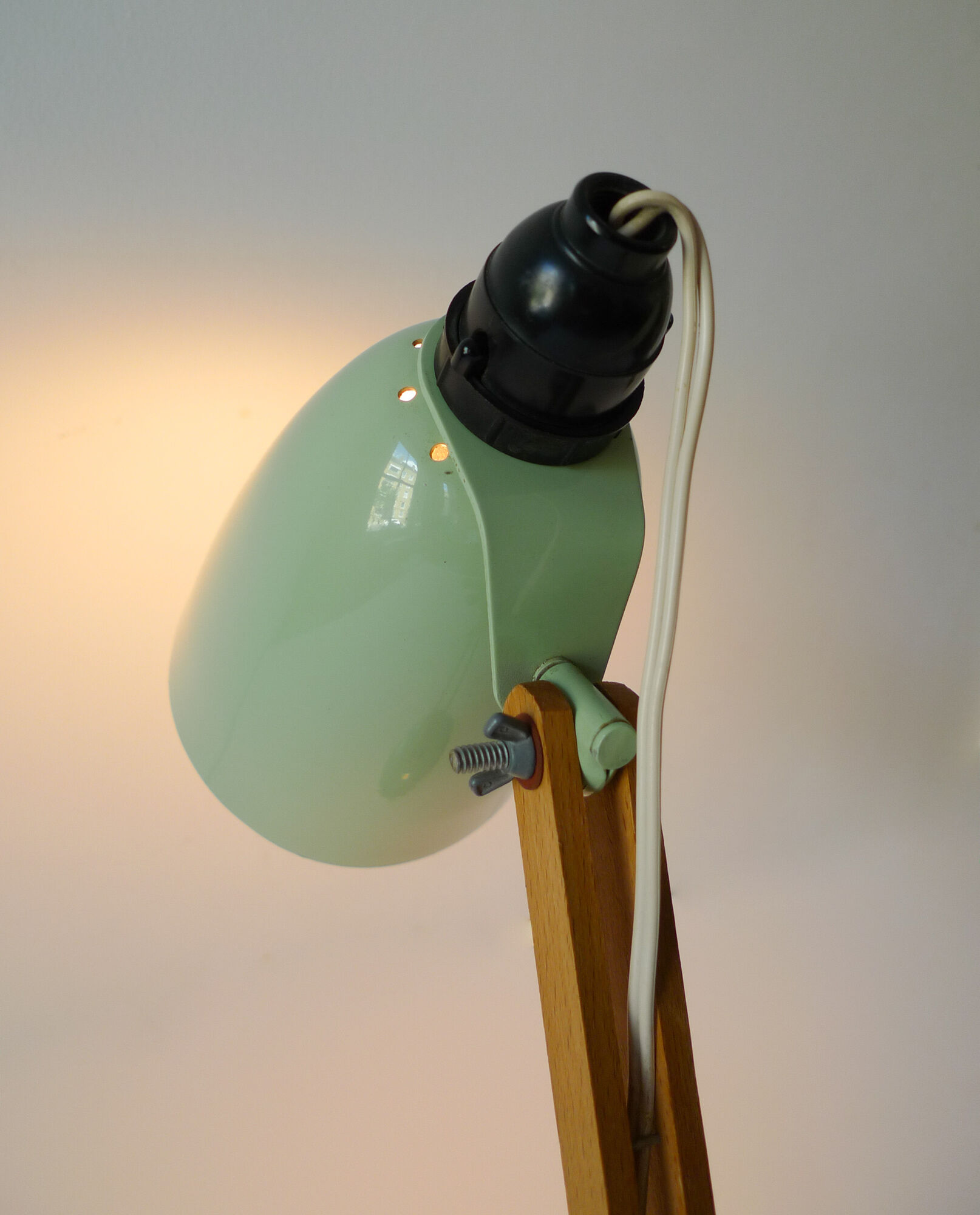 Mid-Century Green Terence Conran "Maclamp" Desk Lamp for Habitat, 1960s