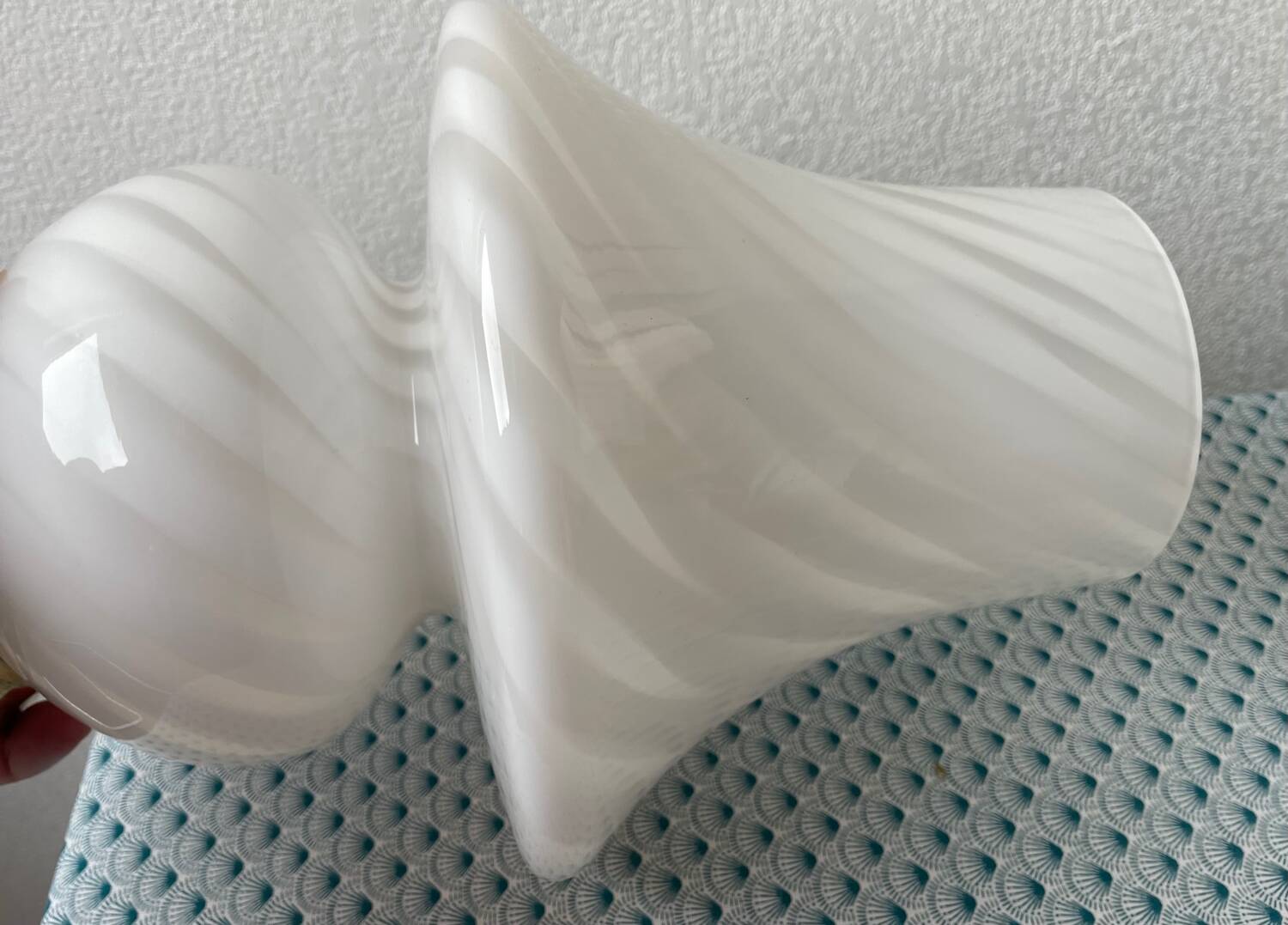 Paire de lampes champignon Murano