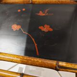 Table served Bamboo by Perret & Vibert late NINETEENTH