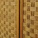 Vintage German Rio sideboard in rosewood, woven finish, Leo Bub, 19
