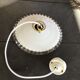 Suspension en opaline blanche