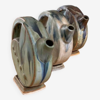 Art deco ceramic vases