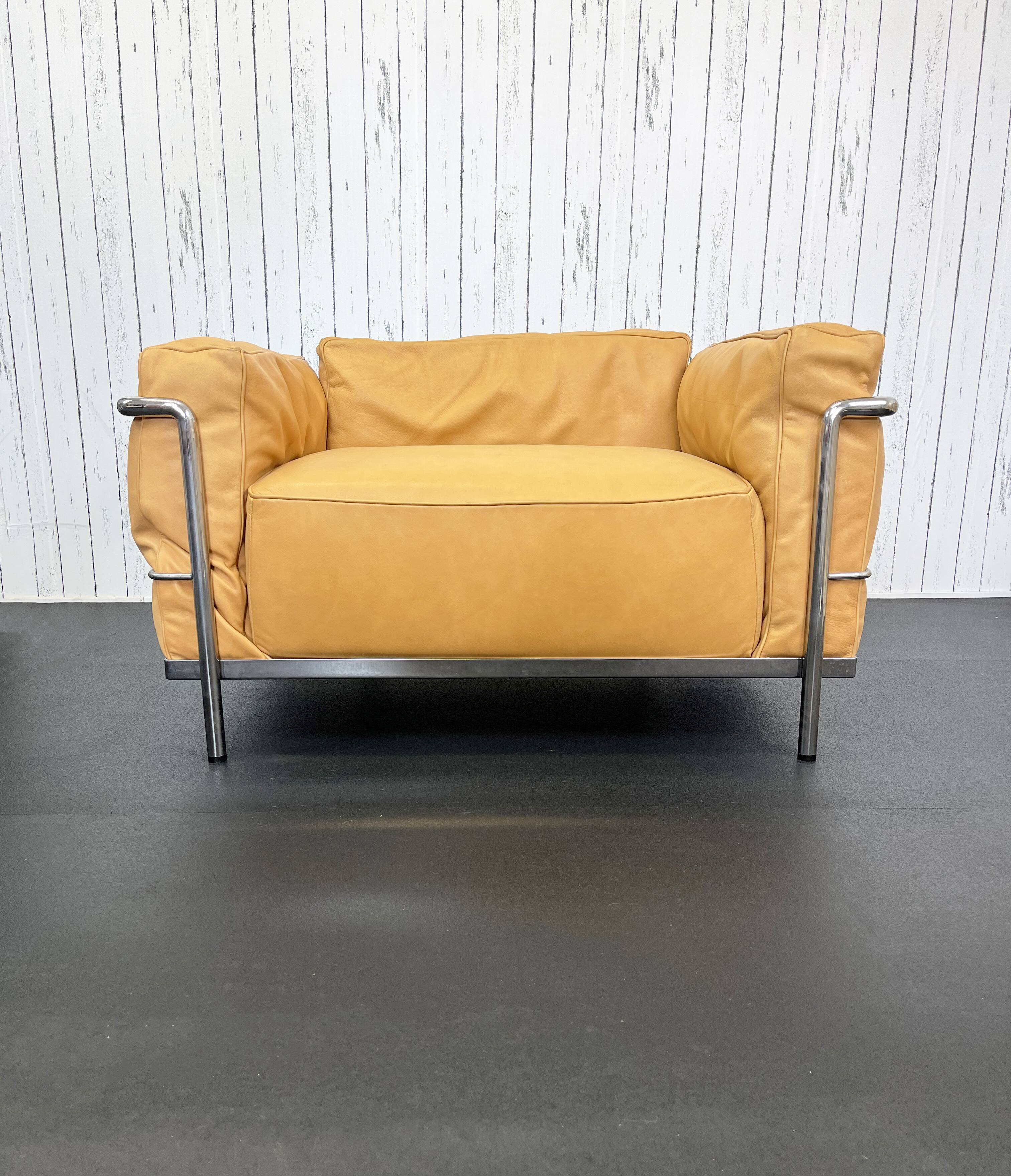 Poltrona Lc3 Le Corbusier, Cassina, Charlotte Perriand