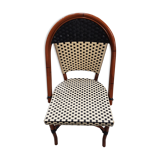 White/black bistro chair