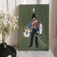 Peinture huile fantassin