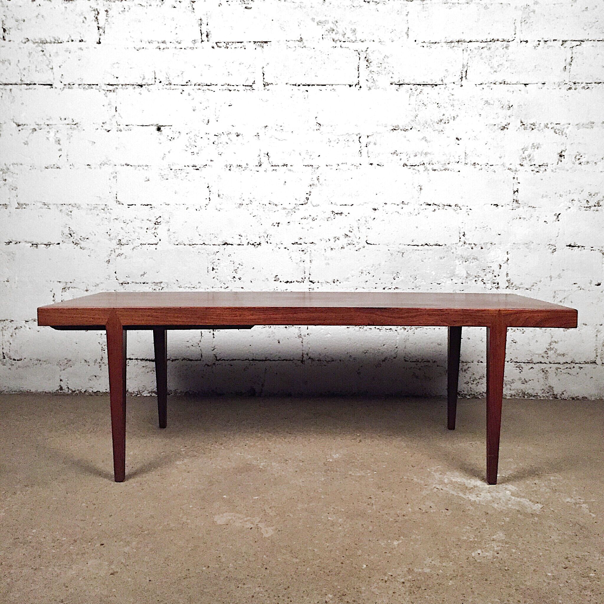 Severin Hansen rosewood coffee table for Haslev