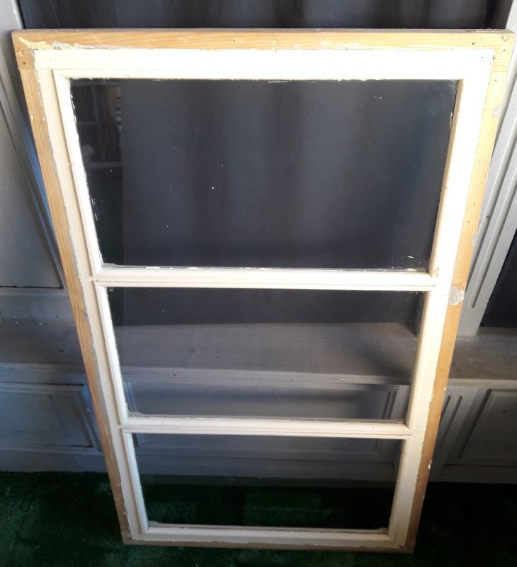 Glass impost 103x60 Art Deco glass partition