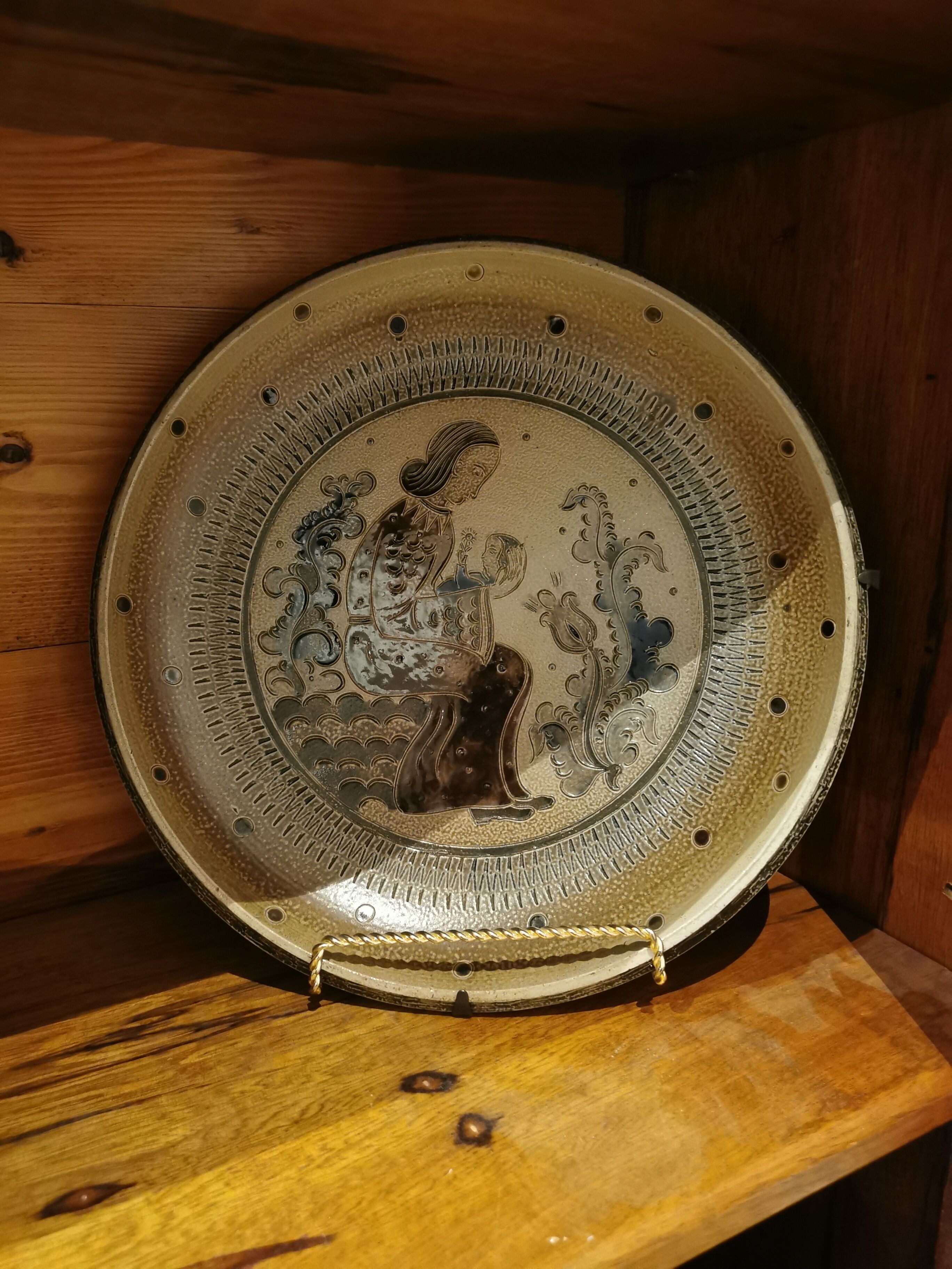 Plat de décoration