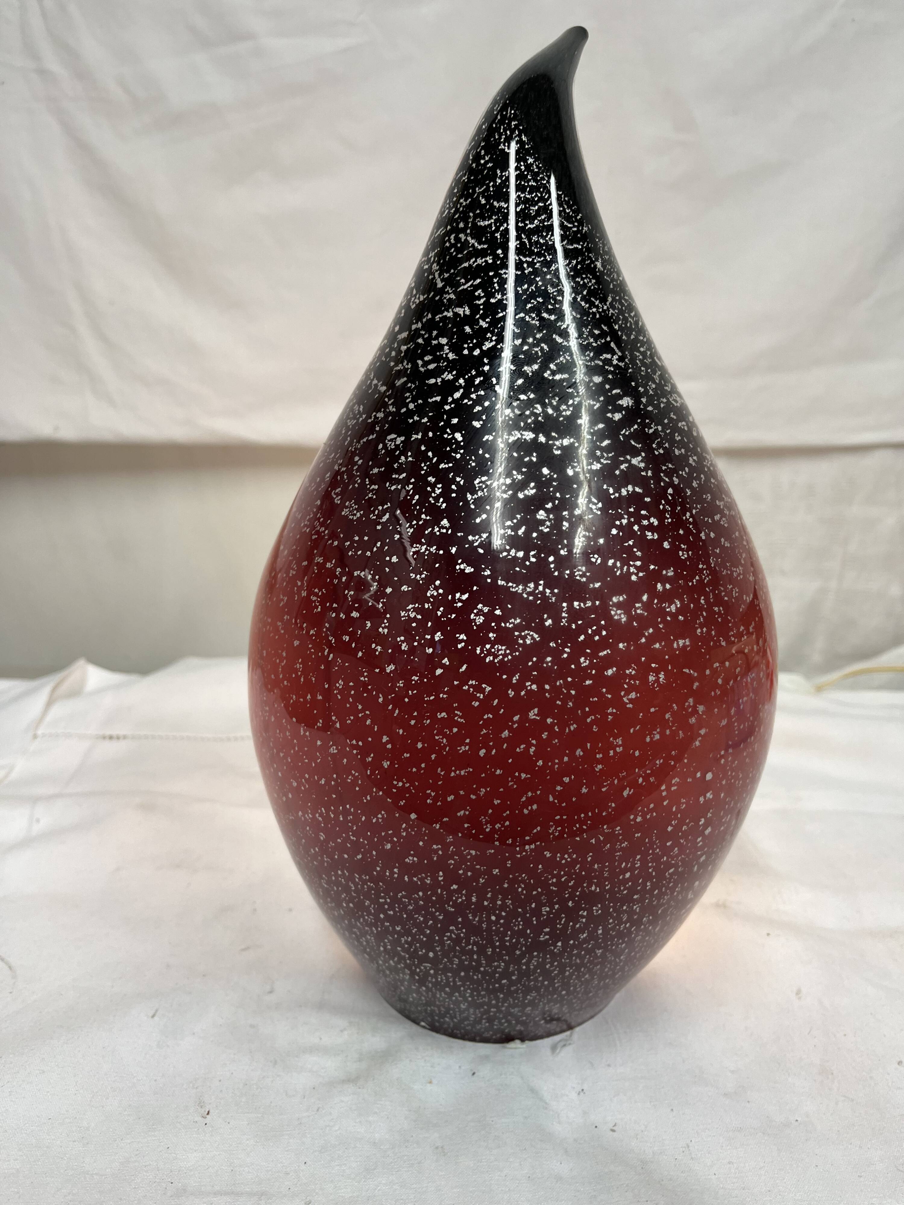 Murano glass drop lamp design from the 70s