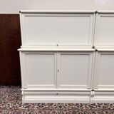 Original Globe Wernicke English Low Bookcase White