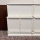 Original Globe Wernicke English Low Bookcase White