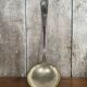 Old SFAM Goldsmith's Ladle Silver Plated Metal 12G Leaf Decor #B342