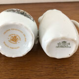 Lot de 4 cruches à lait en porcelaine Vintage