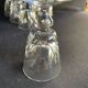 2899 – 5 Saint Louis wine glasses Jersey service In strong cut crystal