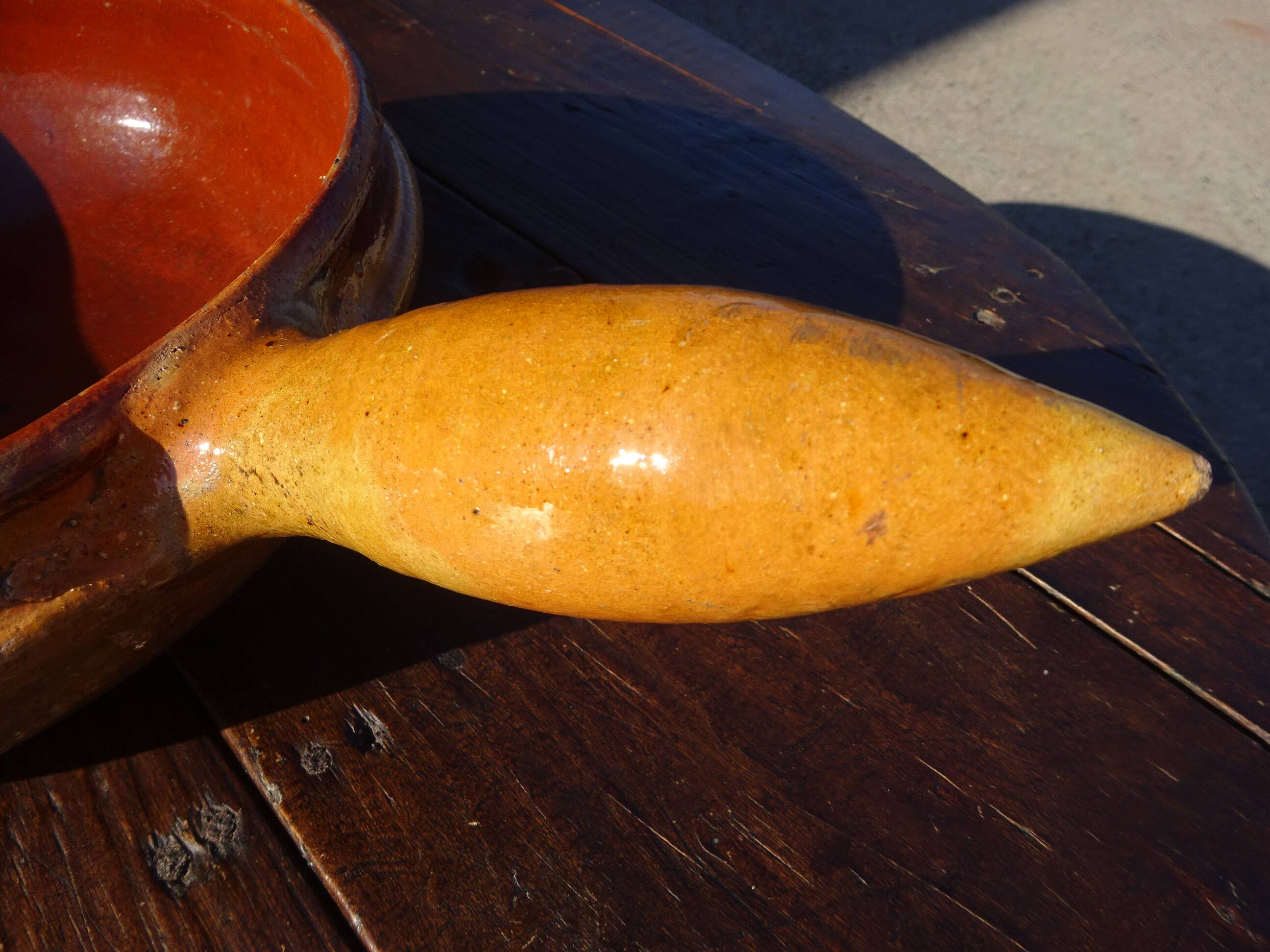 Vallauris terracotta dish