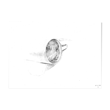 Tea, original drawing signed