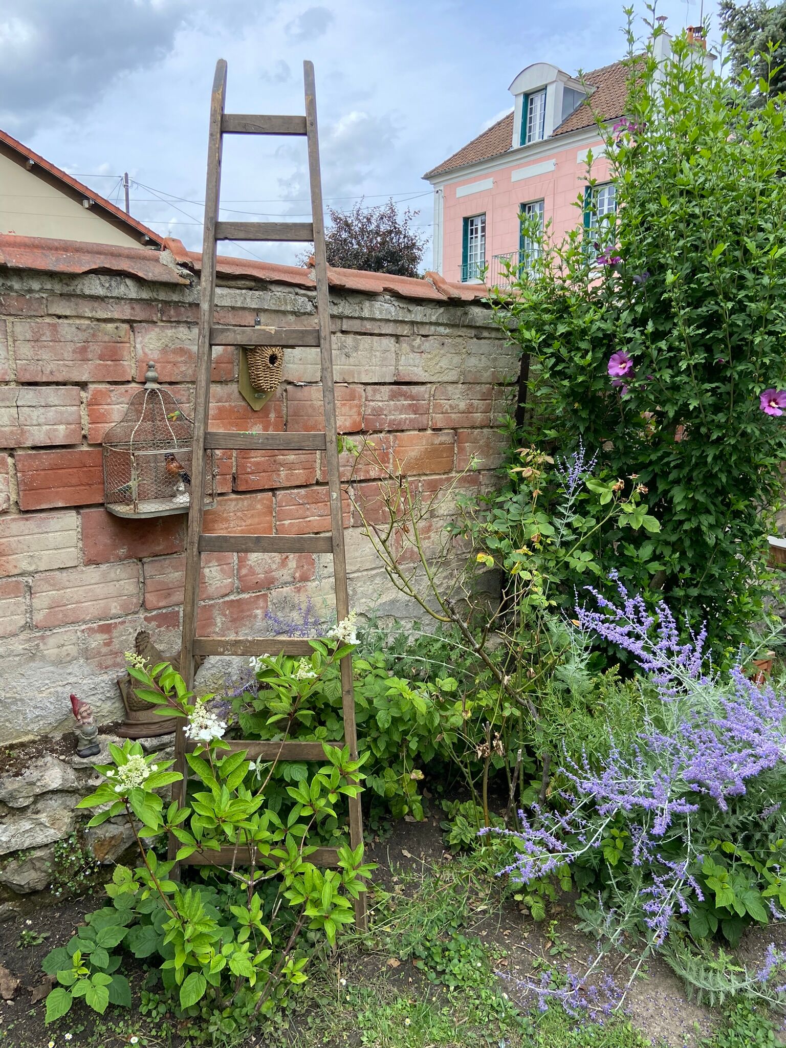 Old vintage painter's ladder