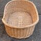 Vintage woven wicker basket