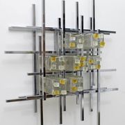 Albano Poli Mid-Century Modern Italian Single Sculture Sconce by Poliarte