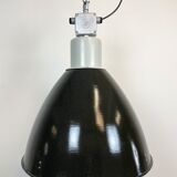 Large Industrial Enamel Factory Pendant Lamp from Elektrosvit, 1960s