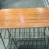 Vintage disc storage console