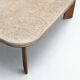 Brutalist slate coffee table