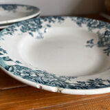 3 deep plates Terre de Fer