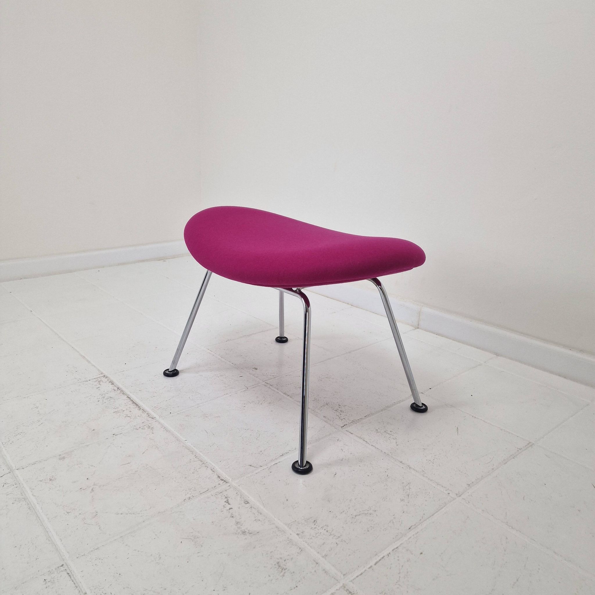 Orange Slice Chair with Ottoman by Pierre Paulin for Artifort, 1980s