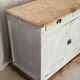Parisian sideboard with blue-grey patina