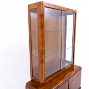 Polish Art Deco display cabinet, circa 1930.