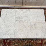 1960 coffee table with marble top