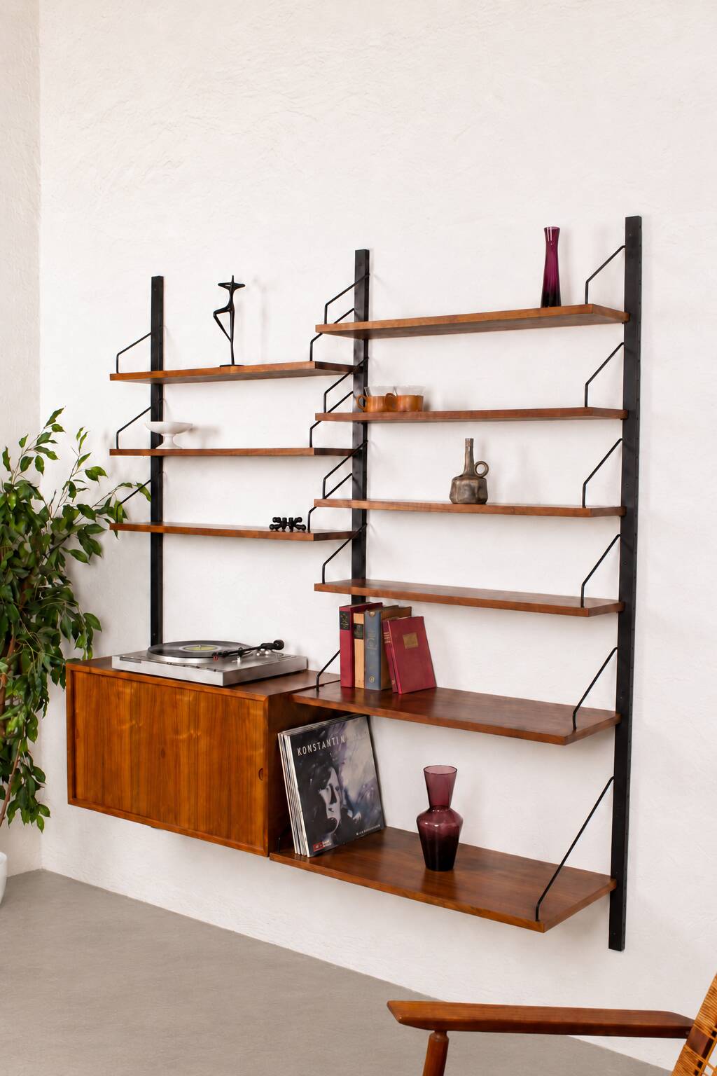Poul Cadovius Shelving System Cado Royal Vintage Teak 60s