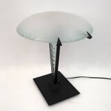 Post Modern Italian Murano Glass Mushroom Table Lamp, 1980s